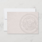 Cartons Réponse Mariage des passeports des Philippines (Dos)