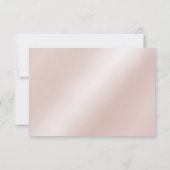 Cartons Réponse Mariage Destination World Map Détails QR Code (Dos)