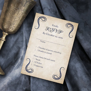 Cartons Réponse Mariage d'Imaginaire médiéval Dragon