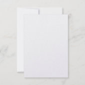 Cartons Réponse Mariage Eucalyptus aquarelle (Dos)