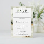 Cartons Réponse Mariage extérieur aquarelle