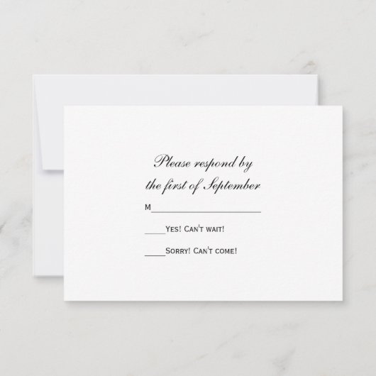 Cartons Réponse Mariage Faux White Pearl and Diamond Buttons (Dos)