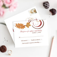 Mariage Feuille Russe en chute