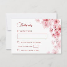 Mariage Fleur de Cerisier Aquarelle