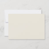 Cartons Réponse Mariage Fleur d'Orchidée Blanche (Dos)