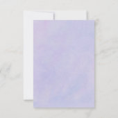 Cartons Réponse Mariage Fleur sauvage rustique (Dos)