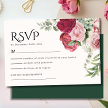 Mariage Floral Bordeaux Marsala et Rose Pâle
