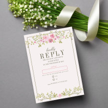 Mariage Floral Conte de Fées Rose & Vert Jardin Vi