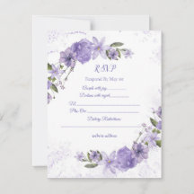 Mariage floral pourpre