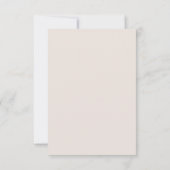 Cartons Réponse Mariage Forêt Enchantée Champignon Amanite (Dos)