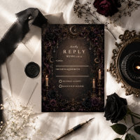 Mariage gothique enchanté et fantaisiste