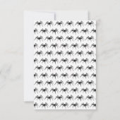 Cartons Réponse Mariage Halloween (Dos)