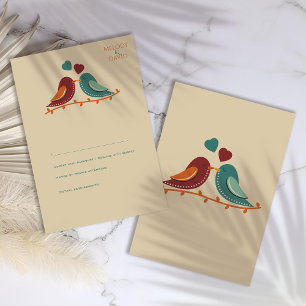 Cartons Réponse Mariage Inséparable