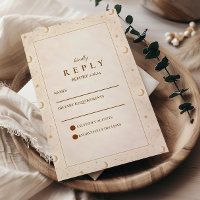 Mariage Lune Céleste Et Étoiles