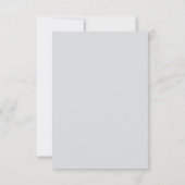 Cartons Réponse Mariage Mandala Bleu Dentelle (Dos)