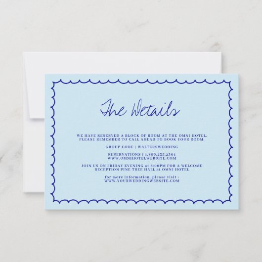 Cartons Réponse Mariage moderne à main (Devant)