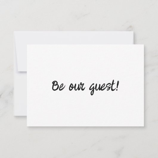 Cartons Réponse Mariage moderne avec cadre rétro dessiné main (Dos)