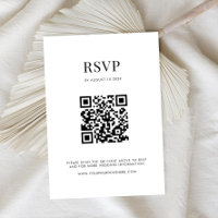 Mariage moderne minimaliste noir et blanc