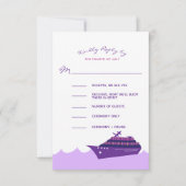 Cartons Réponse Mariage Nautical Cruise (Devant)