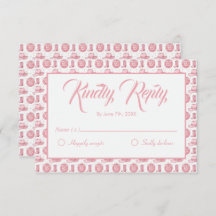 Mariage occidental rose mignon