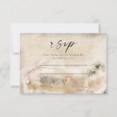 Cartons Réponse Mariage photo minimaliste moderne (Devant)