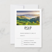 Mariage Photo Paysage Naturel de Collines Ondoyant