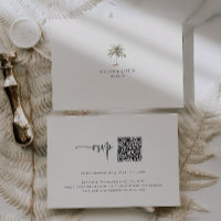 Mariage plage Beige sable Code QR
