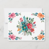 Cartons Réponse Mariage romancier peint (Dos)