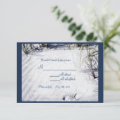 Cartons Réponse Mariage Sandy Beach RSVP02 (Debout devant)