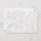 Cartons Réponse Mariage Simple Moderne QR (Dos)