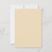 Cartons Réponse Mariage sur le thème de la plage de rêve (Dos)