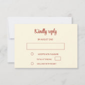 Cartons Réponse Mariage tibétain sans fin (Devant)