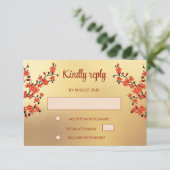 Cartons Réponse Mariage tibétain sans fin (Debout devant)