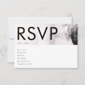Cartons Réponse Mariage ultra moderne neutre pour les femmes (Devant)