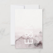 Cartons Réponse Mariage ultra moderne neutre pour les femmes (Dos)