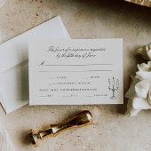 Cartons Réponse Mariage Whimsical illustré