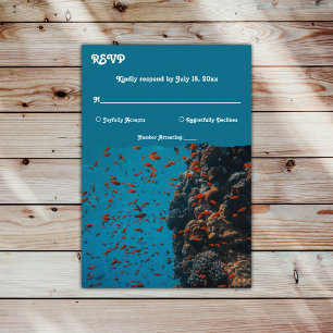 Cartons Réponse Marine sous-marine Sea Fish Reefs Ocean Beach Mari