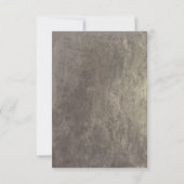 Cartons Réponse Mason Jar Le souffle du bébé Mariage rustique Cart (Dos)