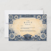 Cartons Réponse Mechanical Engineer Graduation (Devant)