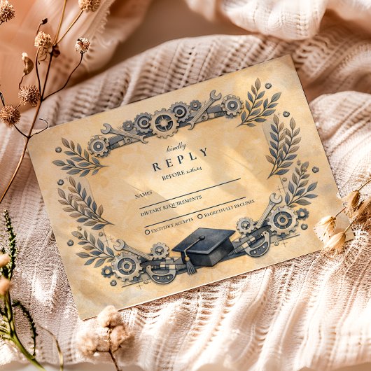 Cartons Réponse Mechanical Engineering Degree Graduation