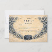 Cartons Réponse Mechanical Engineering Graduate Party (Devant)