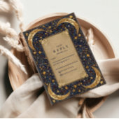 Cartons Réponse Midnight Celestial Baroque Wedding