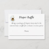 Cartons Réponse Mignon Hibou Bébé Lune Étoiles Bleu Douche (Devant)