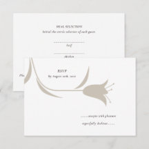 Minimal Modern Wedding | Neutral Greige Floral