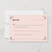 Cartons Réponse Minimaliste Chic esthétique Élégant (Dos)