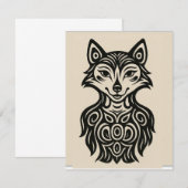 Cartons Réponse Miss Furry (Devant / Derrière)