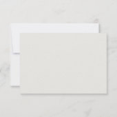 Cartons Réponse Modern Classic Elevated Golden Ecru Formal Wedding (Dos)
