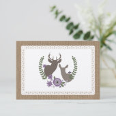 Cartons Réponse Monogramme de couronne violette inspirée par Burla (Debout devant)