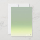 Cartons Réponse Mood Gradient Mariage Spring Meadow ID741 (Devant)