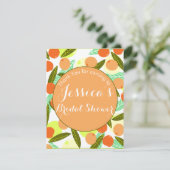 Cartons Réponse Motif de fruit de néflier Réception de mariage Mer (Debout devant)